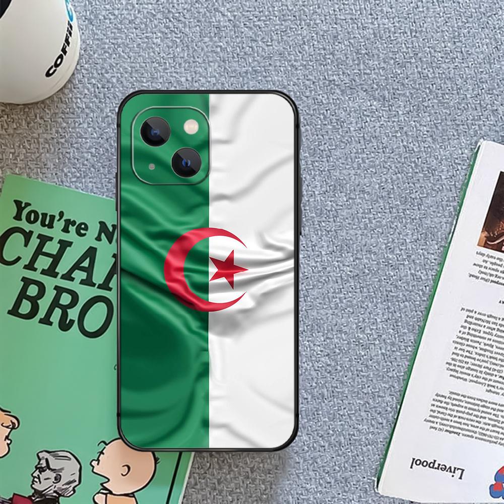Алжир Алжирский флаг чехол для телефона чехол для iPhone Xiaomi Mi Samsung Galaxy Redmi Note AS 11 12 13 14 15 22 23 24 5G Pro Plus Max Fe Ultra