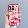 For Keysion Xiaomi Case Shockproof 14t Pro 5g With Lanyard Soft Silicone Cute 3d Cartoon Doll Phone Cover For Xiaomi 14t 5g