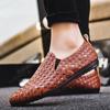 Весенние туфли Doudou Мужская обувь Мужская повседневная обувь Tide Shoes Lazy Shoes Sleeve Society One Pedal Кожаные туфли Glossy