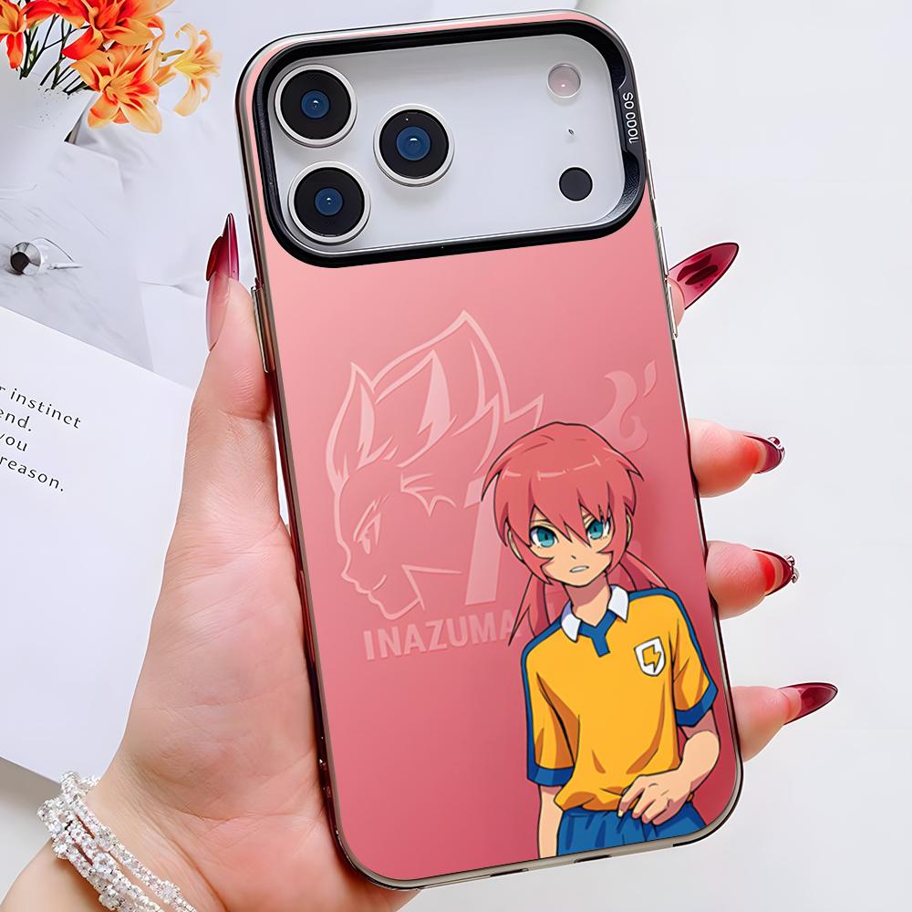 Inazuma Eleven Series Phone Case For IPhone 17 Pro Max 16 Pro Max 15 14 13 11 12 Mini Xs X Xr 7 8 Plus Se Color Silver Cover