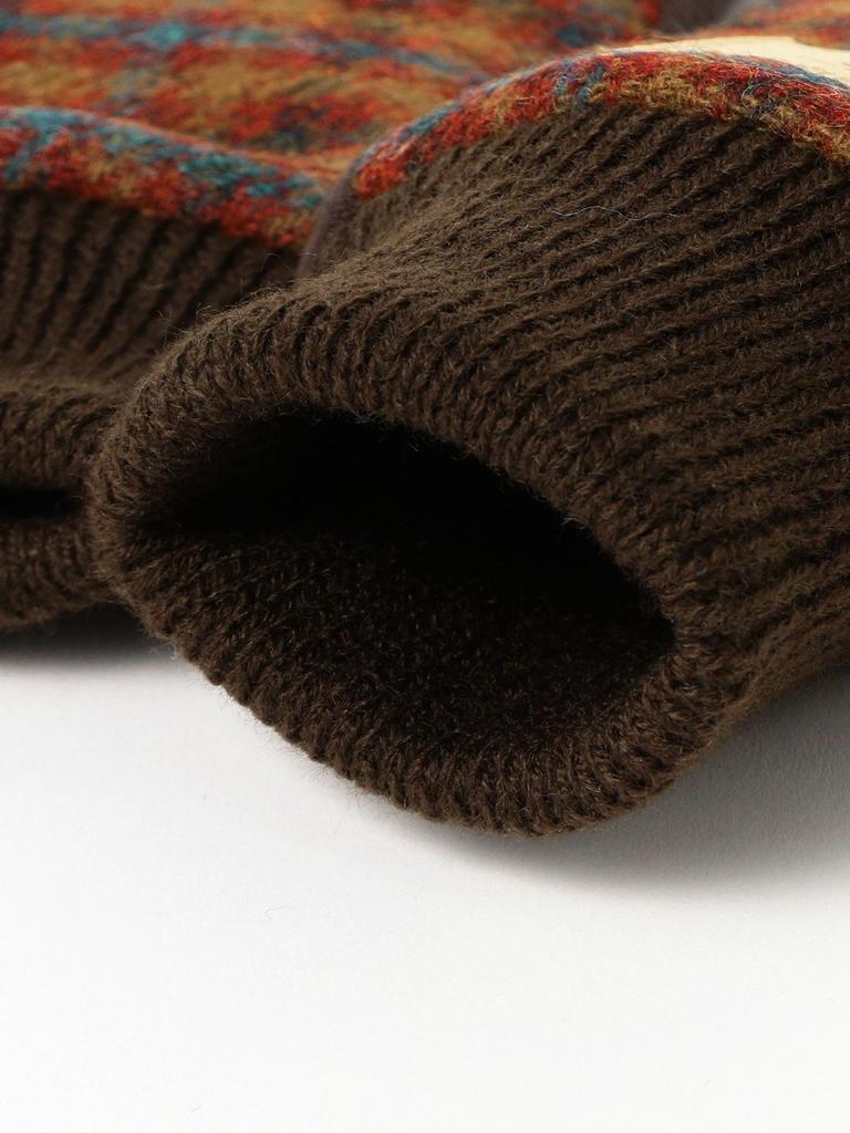 Перчатки-варежки Ray Beams MOON, Женские, 2025AW, Коричневые, Один размер