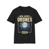 New Jersey Drones 2024 Drone Enthusiast Softstyle T-Shirt