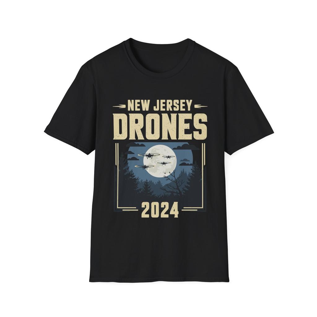 New Jersey Drones 2024 Drone Enthusiast Softstyle T-Shirt