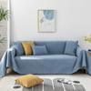 Solid Color Waterproof Blanket Single Full Cover Chenille Sofa Cover Dust Anti-cat Scratch Protection Cover Sofa Blanket Carpet