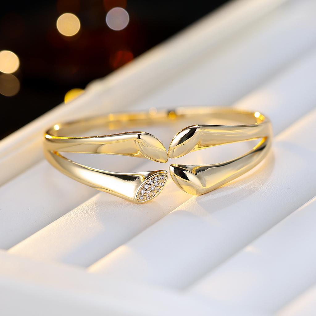 Trendy Open Bracelet, New Style, Simple, Fashionable, High-end, Fashionable and Versatile Hand Jewelry