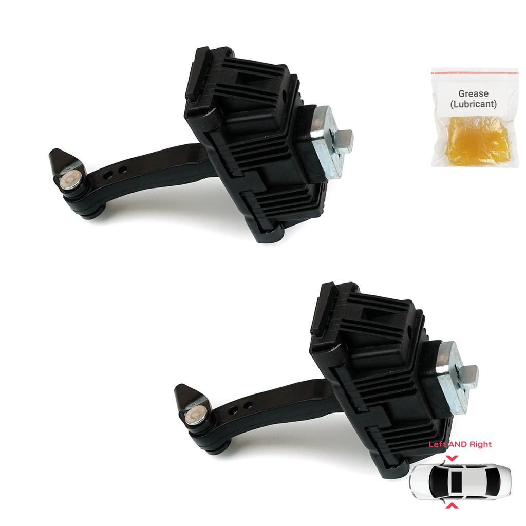 BDP1070-1 2 Pieces Left AND Right Door Catch Hinge Brake Stop Check Strap Limiter for BMW 3 Series E92 E93 2005-2013 Coupe Convertible 51217193671