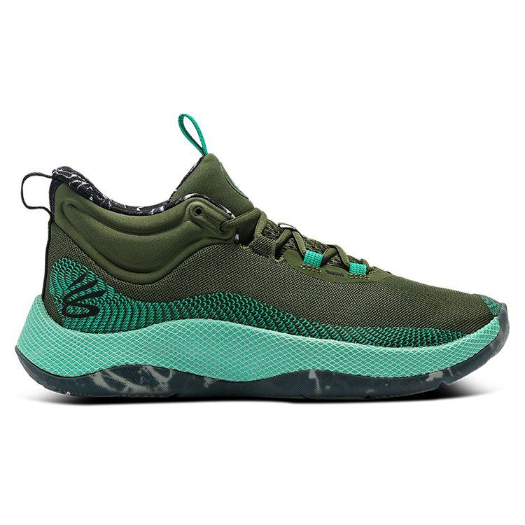 Curry Brand Кроссовки унисекс Curry HOVR Splash Stone Jade Зеленые 3025369-300