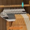 10PCS Household Anti-slip Clothes Hangers Space-saving Wardrobe Organizer for Organizing Household Special Hanging Clothes