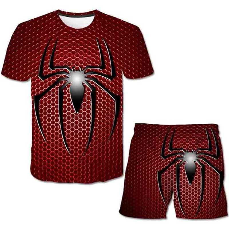 Набор летних футболок Marvel для мальчиков Человек-паук
