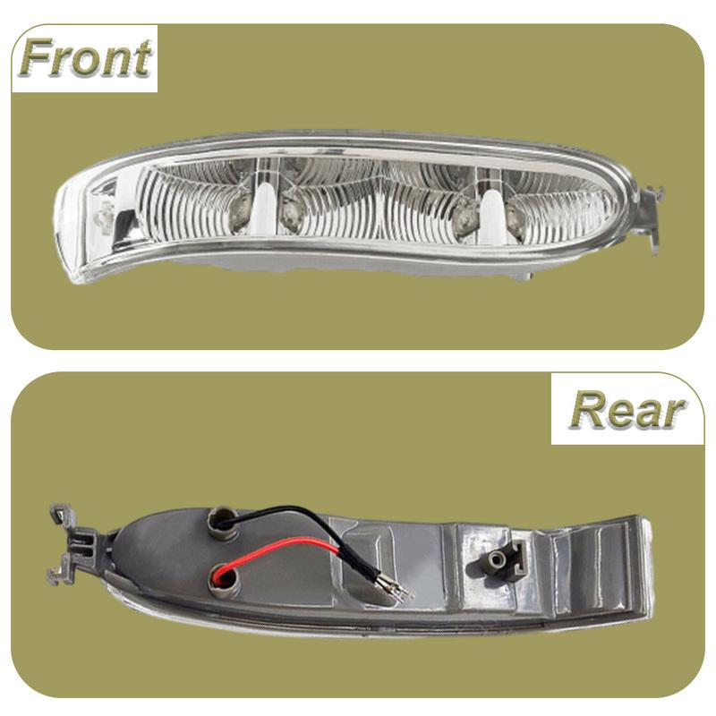 Rearview Side Mirror Turn Signal Light For Mercedes W209 CLK 2002 2003 2004 2005 2006 2007 2008 2009 A2308200721 A2308200821