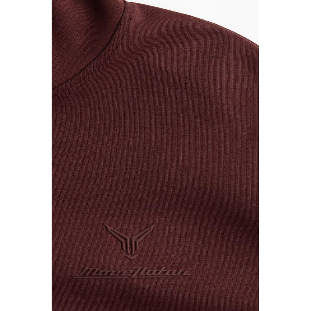 Толстовка с капюшоном HM Sports Loose Fit dryMove Rust Red