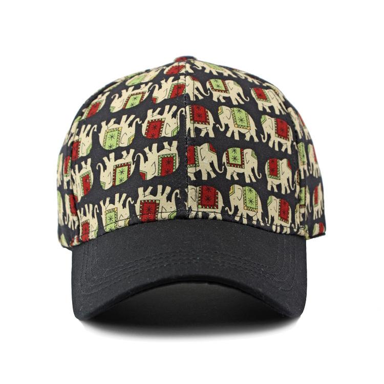 Бейсболка унисекс с твердым верхом и принтом