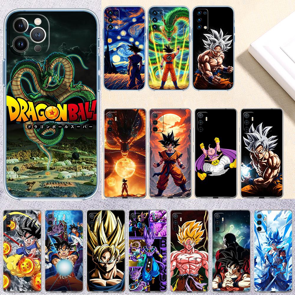 Anime Dragon Ball Transparent Phone Case for Motorola Moto G40 G04 G05 One Ace Action Fusion + Plus Hyper Macro Vision Zoom