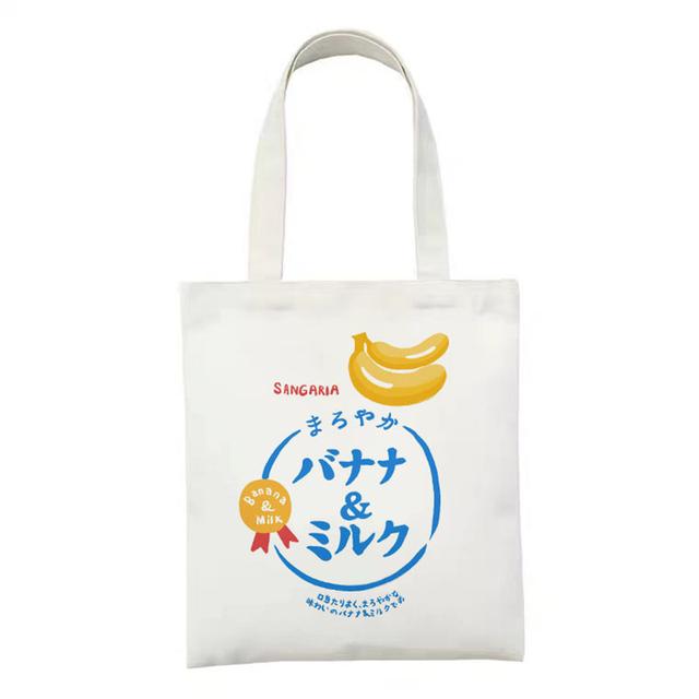 Shopping Bags Women Sweet Kawaii Bear Printed Canvas Daily College Handbag Harajuku Korean Style All-match Female Shopper Bag