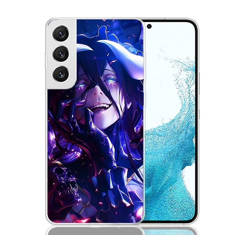 Чехол для телефона с изображением Альбедо из аниме Overlord для Samsung Galaxy S26 S25 Edge S24 S23 FE S22 Ultra S21 Plus S20 + Fundas Cover Coque Galaxy S