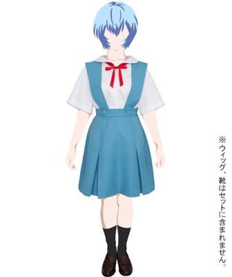Cospa EVANGELION New Tokyo City Daiichi Junior High School для девочек, обновленная женская форма размера L, версия.