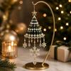Sparkling Bead Hanging Beading Christmas Tree Handmade Christmas Tree Beaded Ornament Kit  Gift