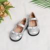 Весенние туфли для девочек Эльза Кристальная принцесса - Мягкая подошва Бант Кожа