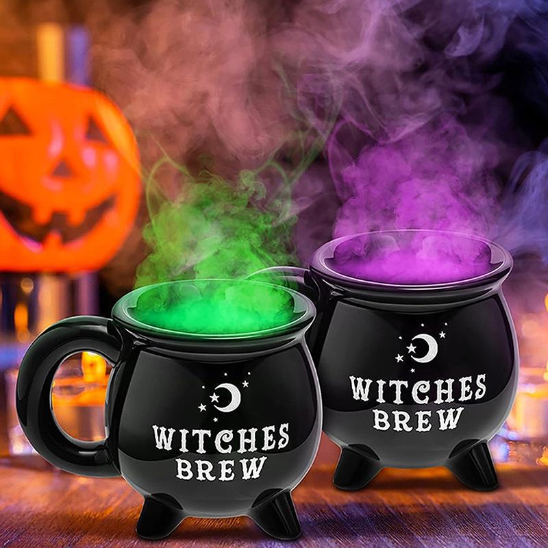 Хэллоуин Волшебная банка Волшебника Керамическая кружка Декоративное украшение Тыква Привидение Послеобеденный чай Завтрак Чашка для молока Подарок на Хэллоуин