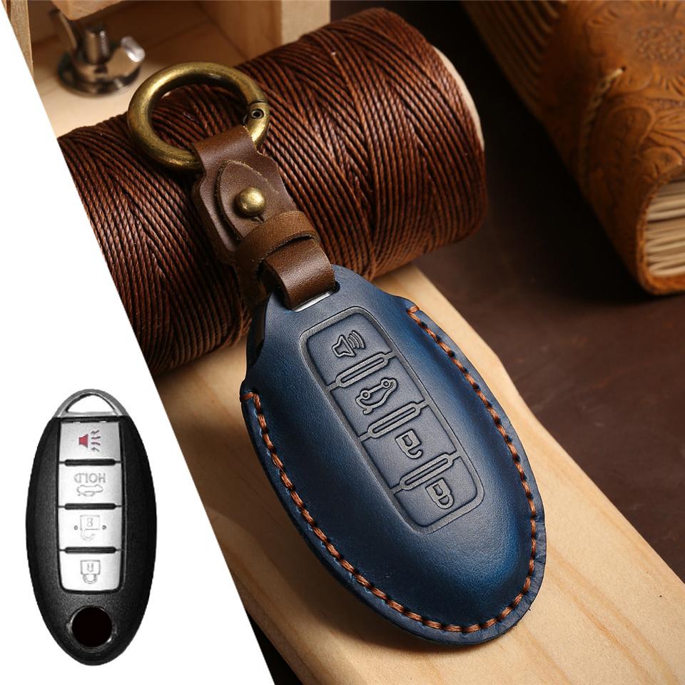 Чехол-брелок для ключа автомобиля для nissan juke leaf micra k12 note patrol qashqai j11 j10 tiida versa x-trail xtrail x trail t32 Infiniti