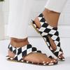 2025 New Women Sandals Summer Flats Clip Toe Sandals Beach Designer Sandals Casual Shoes for Women Flip Flops