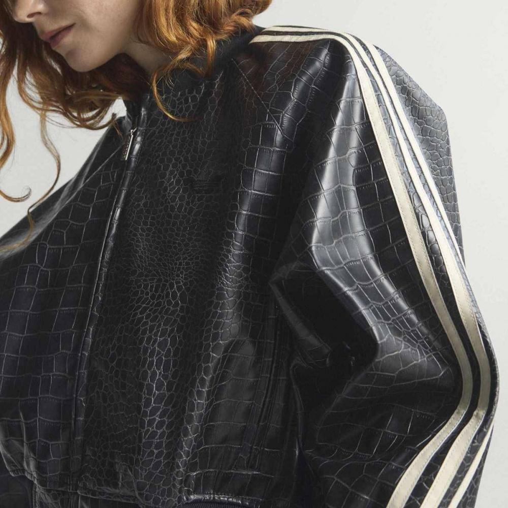 adidas Женская модная куртка из искусственной кожи Sst Ke5035