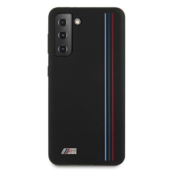 Etui do Samsung Galaxy S21 Plus BMW Silicone Stripes Czarne