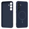 ABEEL For Samsung Galaxy S24+ Magnetic Case Skin Touch Liquid Silicone Phone Back Cover