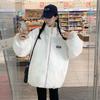 Winter new down cotton-padded clothes women's loose and thickened short students wear cotton-padded jackets on both sides