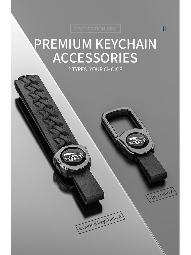 Porsche Key Shell: Compatible with 718, Cayenne, 911, Macan, Panamera Models