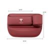 Car Sticker 2025 Hot Car Seat Gap Storage Box Multifunction Organizer Cup Holder For Tesla Model-Y Model-3 Model-X Model-S Cyber