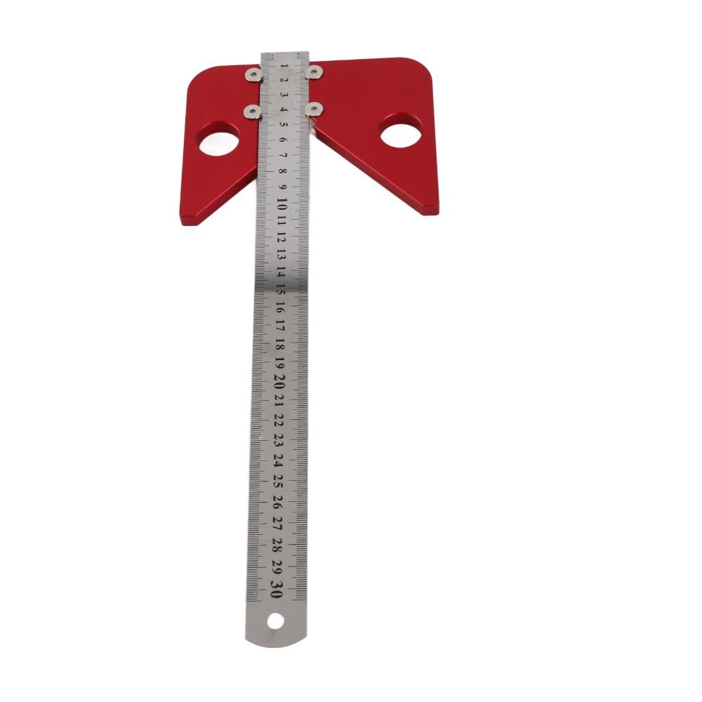 Центроискатель 45/90 градусов, разметочный инструмент из алюминиевого сплава, для разметки и разметки в деревообработке