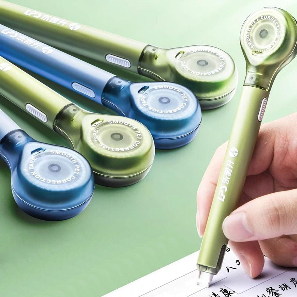 Pen Shape White Out Correction Tape Comfortable Holding Spot Covering Tape  Student