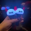 Ключница-подвеска со светодиодной подсветкой Treasure BabyMonster: Милый световой палочка для поддержки