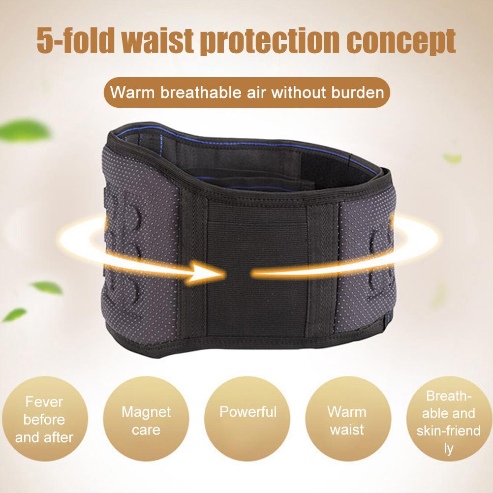 Magnetic Therapy Lumbar Support Belt Self Heating Lower Back Support Back Waist Belt