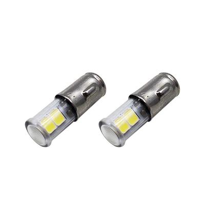 2 шт. светодиодные лампы BA7S DC 2835 4SMD чипсет светодиодная лампа замена для контрольной лампы приборной панели автомобиля, белая
