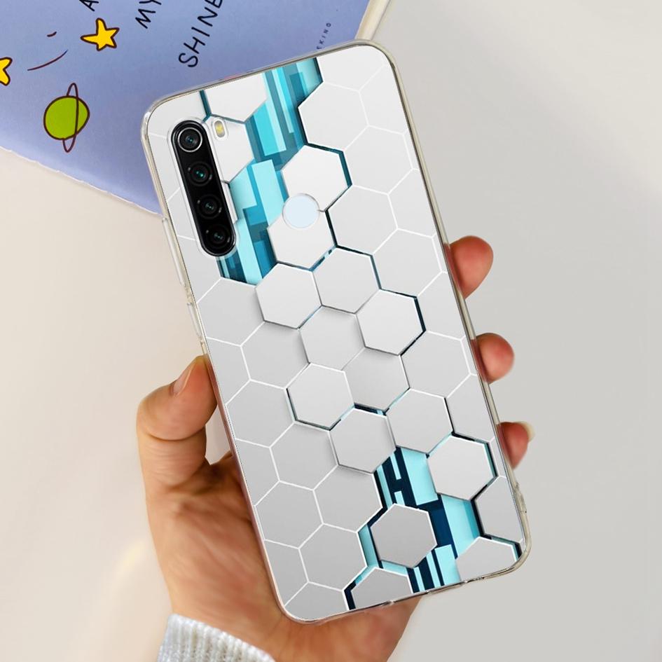 Для Xiaomi Redmi Note 8 Чехол Милый Мультяшный Мягкий Силиконовый Чехлы Для Телефона Для Xiaomi Redmi Note 8T 8 t Чехол На Redmi Note8 Задняя Крышка