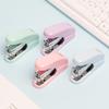 Colorful Mini Portable Stapler for Students - Labor-Saving Handheld Design