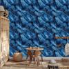 Ink Wallpaper Blue, Navy Blue, Brown and Black for Living Room and Bedroom 50x1000