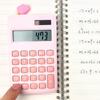 8-разрядный настольный калькулятор с большим ЖК-дисплеем, двойное питание от солнечной батареи/батареи, офисный калькулятор для дома, школы, вычислений