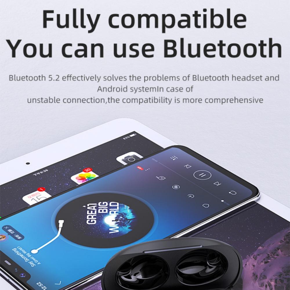 Стерео ENC шумоподавление светодиодный дисплей питания беспроводные наушники Bluetooth TWS взорваны