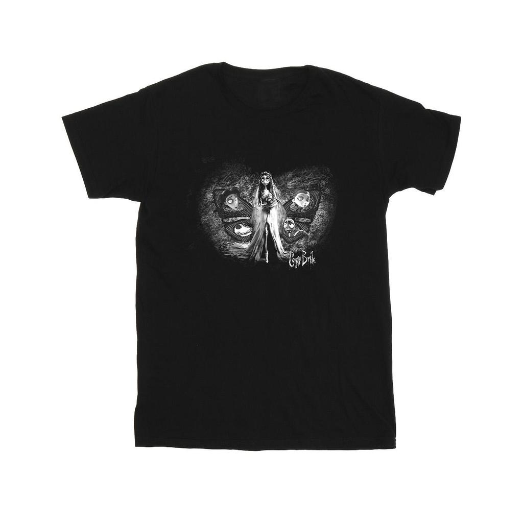 Corpse Bride Mens Emily Butterfly T-Shirt