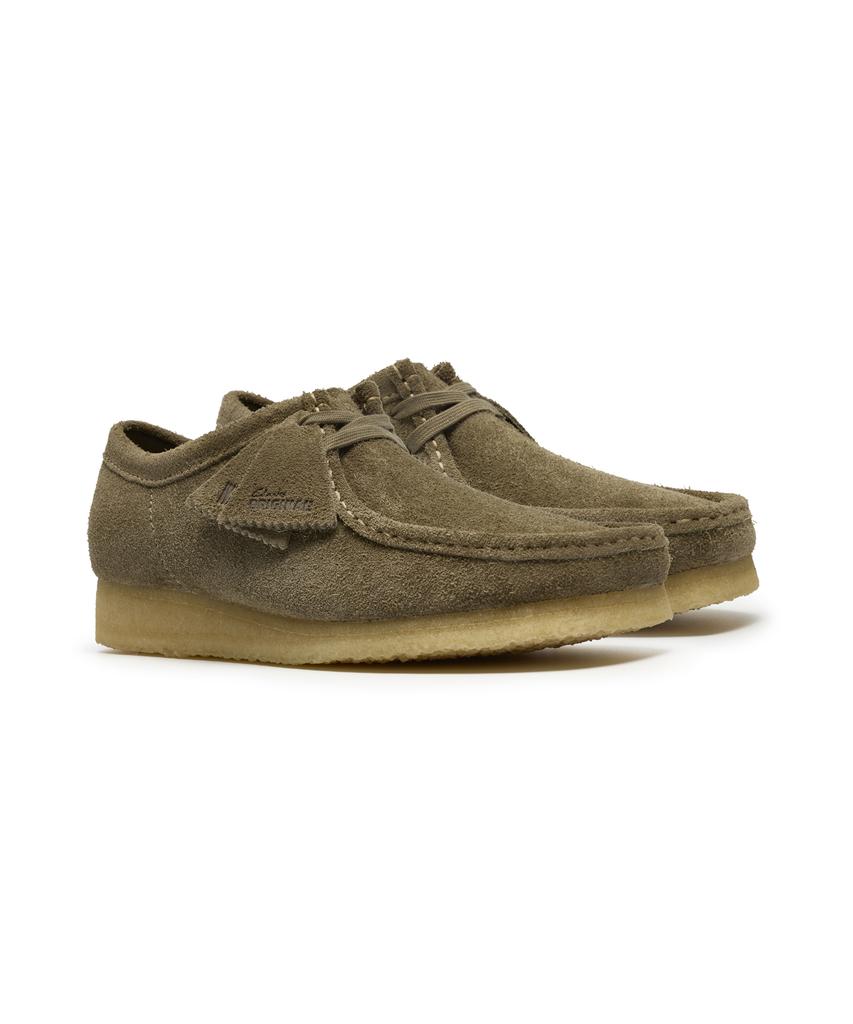 Clarks Originals (Мужской) Wallabee - Дымчато-серый замш / 26185564