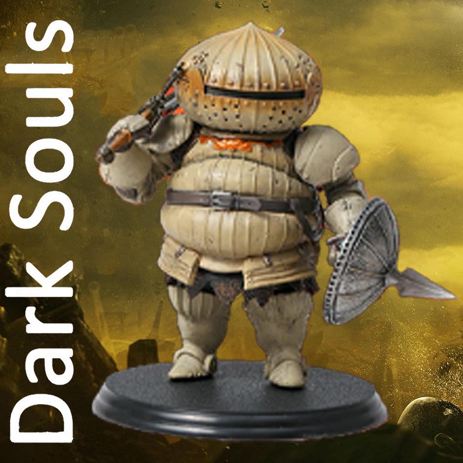 Фигурка Зигмюллера из Катарины DARK SOULS Рыцарь Каталины Зигмюллер Мультяшная Игровая Q-версия Модель Украшение Подарки на День Рождения