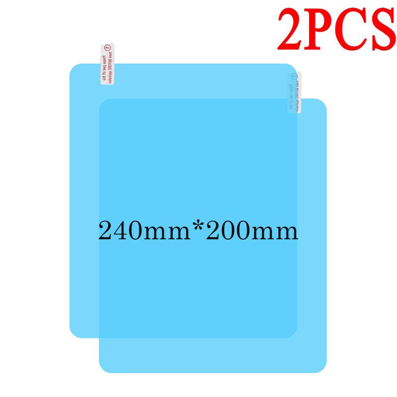 2шт автомобильное зеркало заднего вида, водонепроницаемая пленка для оконного стекла, противотуманная водонепроницаемая наклейка, прозрачная пленка для зеркала заднего вида для грузовиков, автозапчасти