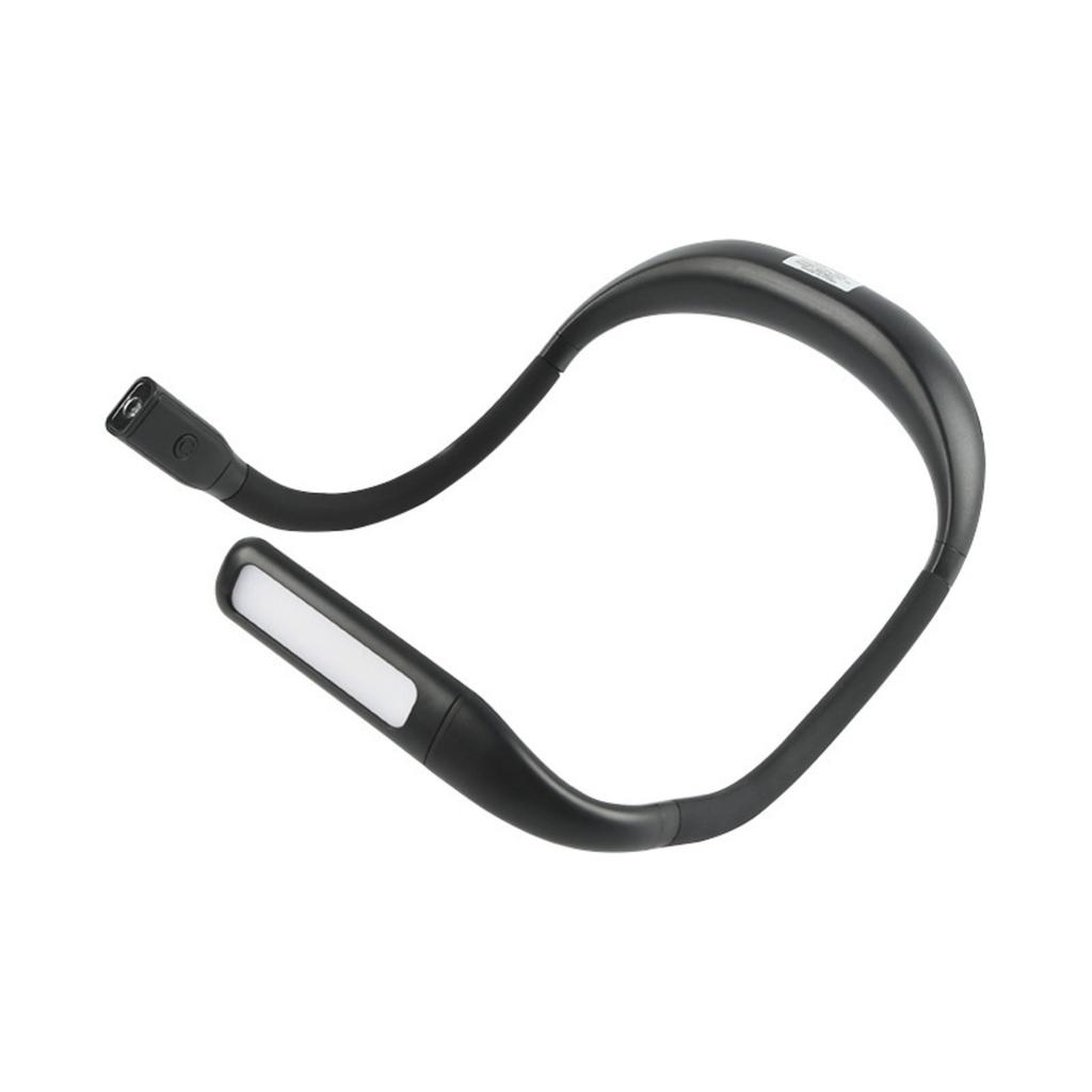 Flexible Neck Reading Light USB Rechargeable Hands-Free Portable LED Book Light with Adjustable Brightness for Reading and Crafting