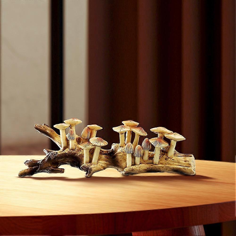 Wooden Mushroom Wall Art Creative Wall Ornaments Decorations Ornaments Gifts