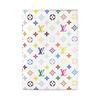 Louis Vuitton x Takashi Murakami Passport Cover Multicolor/White Monogram Canvas Men Wallets M14178