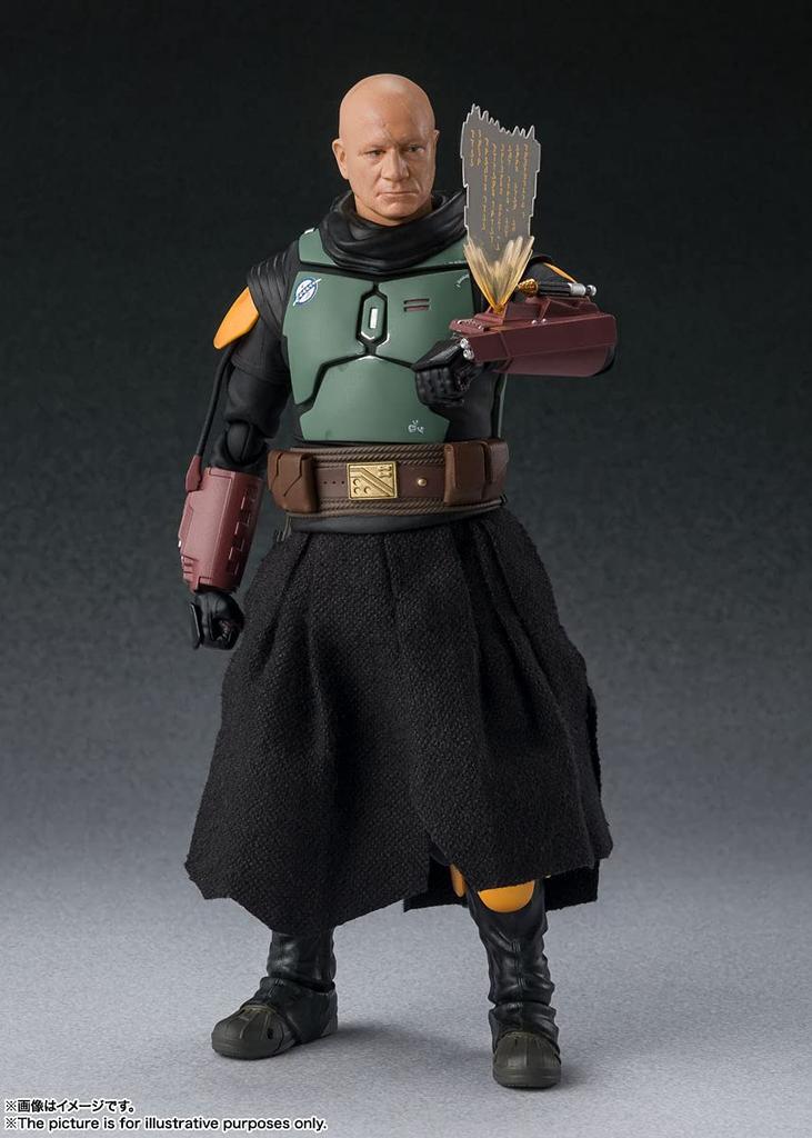 TAMASHII NATIONS Star The Mandalorian Boba Fett 155mm Painted Movable Figure S.H.Figuarts Wars Approx. ABS&PVC&cloth