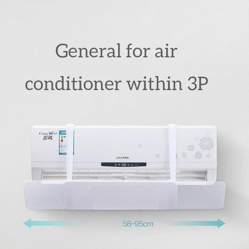 Кондиционирование Лобовое стекло Защита от прямого обдува Универсальный Ветрозащитный Настенный Дефлектор выхода воздуха Ограничение Направление холодного воздуха KTY